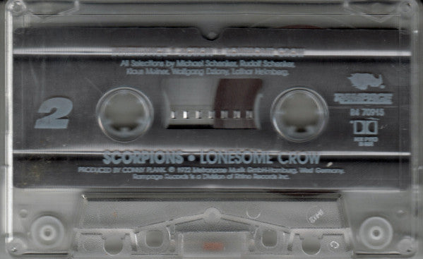 Scorpions : Lonesome Crow (Cass, Album, RE)