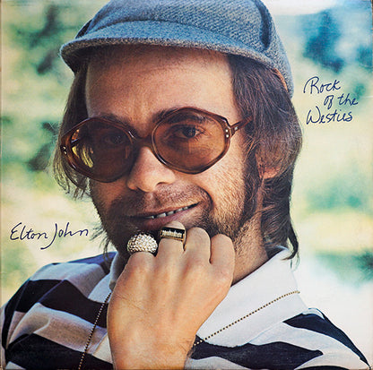 Elton John : Rock Of The Westies (LP, Album, Glo)