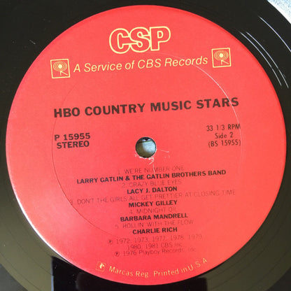 Various : HBO Country Music Stars (LP, Comp)