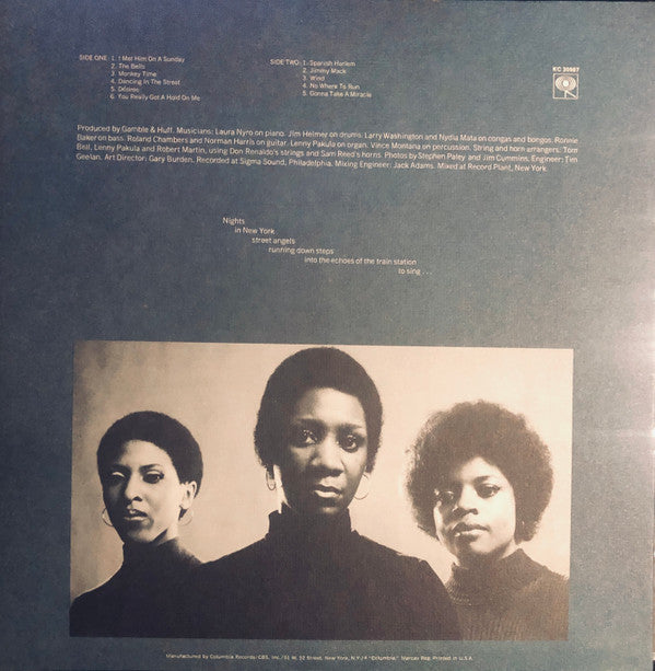 Laura Nyro And Labelle : Gonna Take A Miracle (LP, Album, Ter)