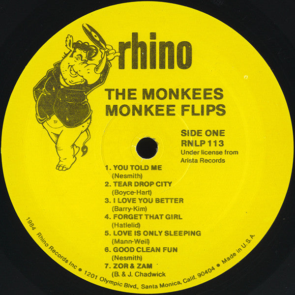The Monkees : Monkee Flips (LP, Comp)