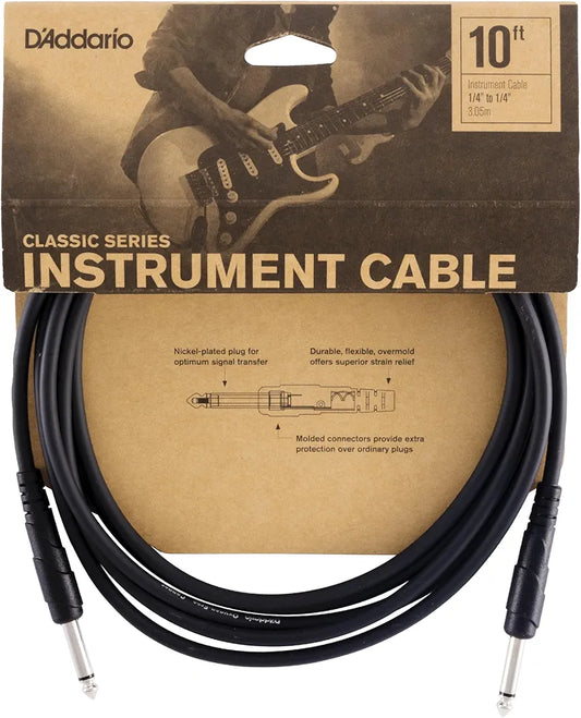 D'Addario 10ft. Instrument Cable