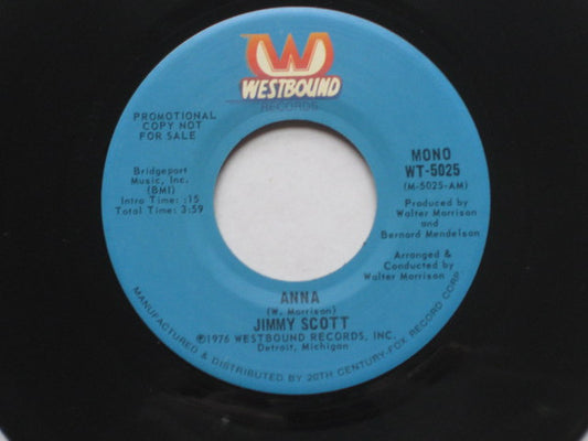 Jimmy Scott (6) : Anna (7", Mono, Promo)