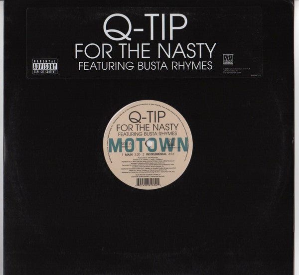 Q-Tip Featuring Busta Rhymes : For The Nasty (12")