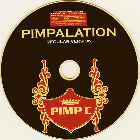 Pimp C : Pimpalation (The Pimp Is Free!) (2xCD, Album)