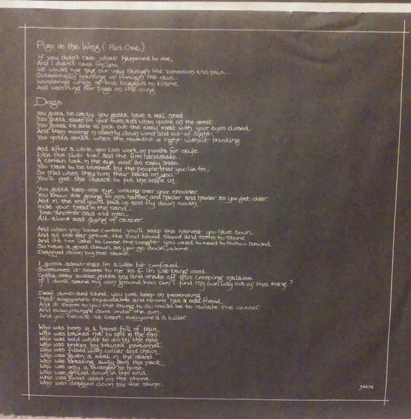 Pink Floyd : Animals (LP, Album, RE, Pit)