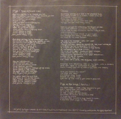 Pink Floyd : Animals (LP, Album, RE, Pit)