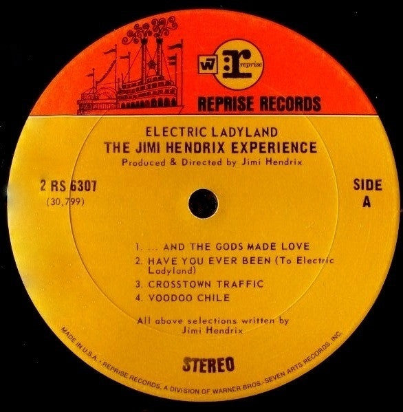 The Jimi Hendrix Experience : Electric Ladyland (2xLP, Album, 2-T)