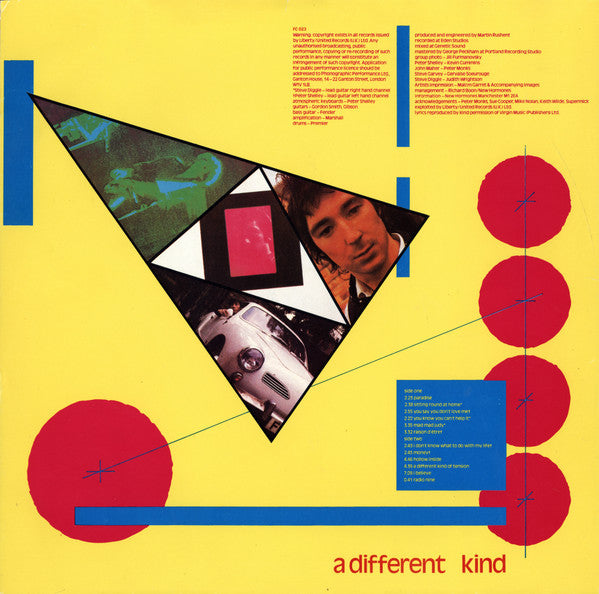 Buzzcocks : A Different Kind Of Tension (LP, Album, RE)