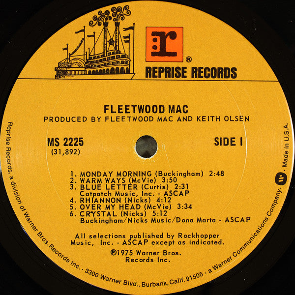 Fleetwood Mac : Fleetwood Mac (LP, Album, San)
