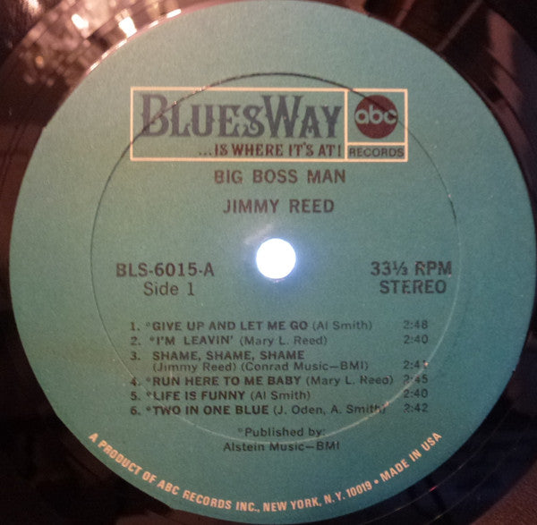 Jimmy Reed : Big Boss Man (LP, Album)