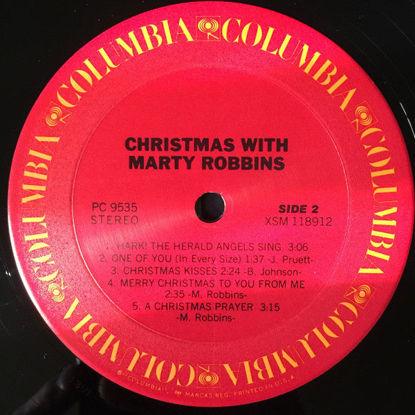 Marty Robbins : Christmas With Marty Robbins (LP, RE)