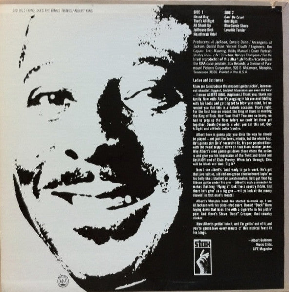 Albert King : King, Does The King's Things (LP, Album, Pit)