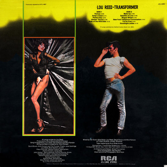 Lou Reed : Transformer (LP, Album, RE, RP, Dyn)