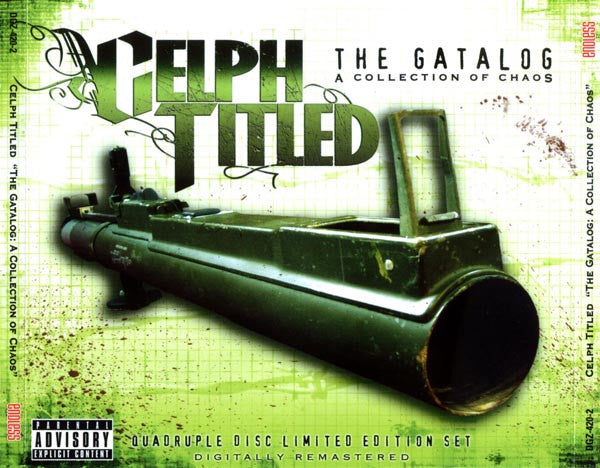 Celph Titled : The Gatalog: A Collection Of Chaos (4xCD, Comp, Ltd, RM)