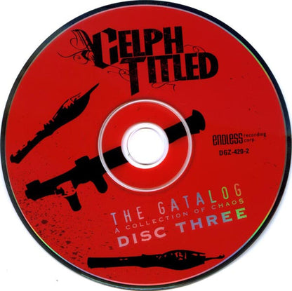 Celph Titled : The Gatalog: A Collection Of Chaos (4xCD, Comp, Ltd, RM)