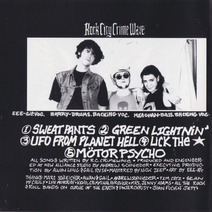Rock City Crime Wave* Versus Lamont (6) : Double EP! 5 Songs By Each Band! (CD, EP)