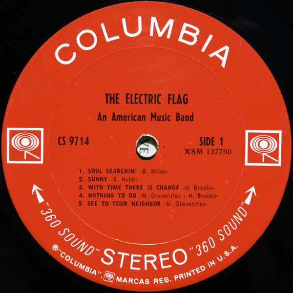 The Electric Flag : An American Music Band (LP, Album, Ter)