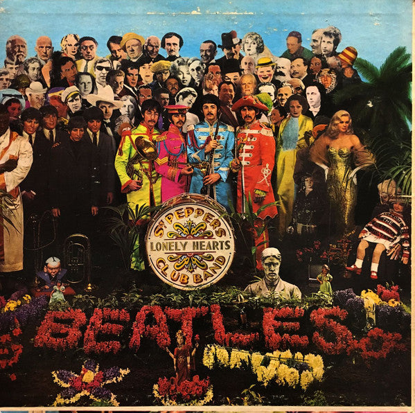 The Beatles : Sgt. Pepper's Lonely Hearts Club Band (LP, Album, Mono, Scr)