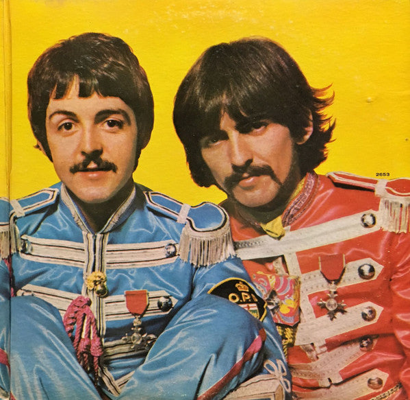The Beatles : Sgt. Pepper's Lonely Hearts Club Band (LP, Album, Mono, Scr)