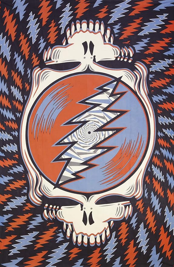 Grateful Dead Spin Your Face Tapestry