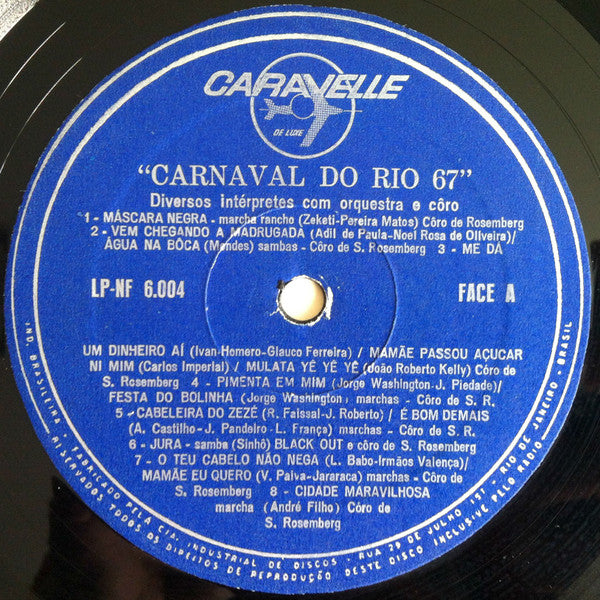 Various : Carnaval Do Rio 67 (LP)