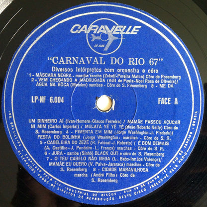 Various : Carnaval Do Rio 67 (LP)