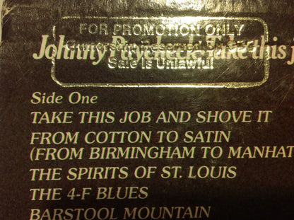 Johnny Paycheck : Take This Job And Shove It (LP, Album, Pit)