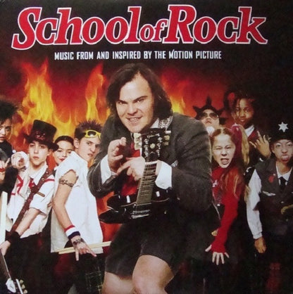 Various : School Of Rock (Music From And Inspired By The Motion Picture) (LP, Yel + LP, S/Sided, Etch, Red + Comp, RE, S/Edi)
