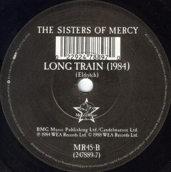 The Sisters Of Mercy : Lucretia My Reflection (7", Single)
