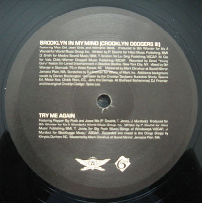9th Wonder : Brooklyn In My Mind (Crooklyn Dodgers III) (12")