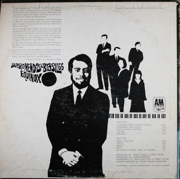 Sergio Mendes & Brasil '66* : Equinox (LP, Album, Pit)