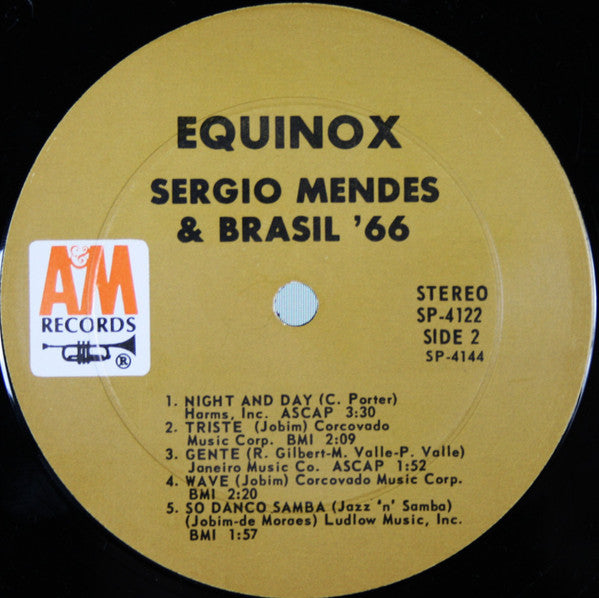 Sergio Mendes & Brasil '66* : Equinox (LP, Album, Pit)