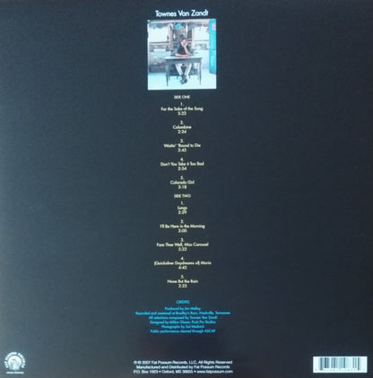 Townes Van Zandt : Townes Van Zandt (LP, Album, RE, RP)