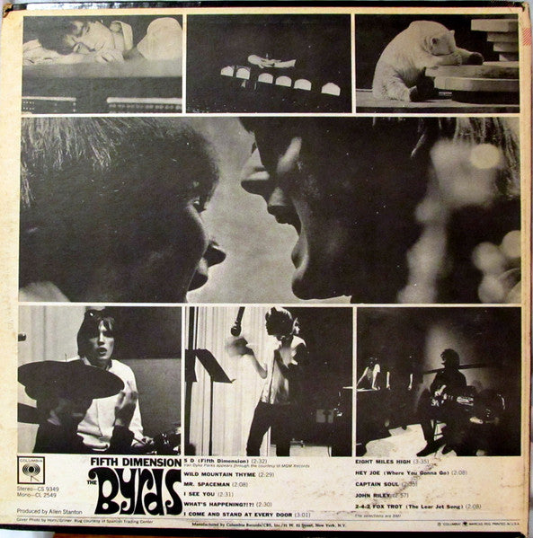 The Byrds : Fifth Dimension (LP, Album, Pit)