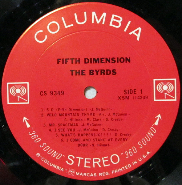 The Byrds : Fifth Dimension (LP, Album, Pit)