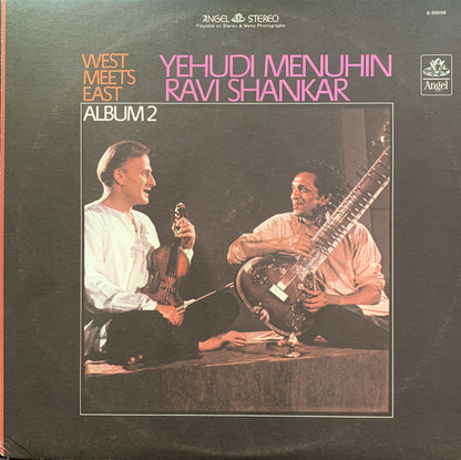 Yehudi Menuhin, Ravi Shankar : West Meets East - Album 2 (LP, Album, Scr)