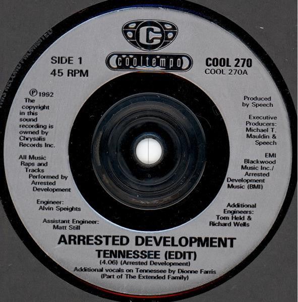 Arrested Development : Tennessee (7", Single)