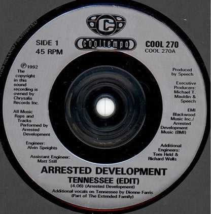 Arrested Development : Tennessee (7", Single)