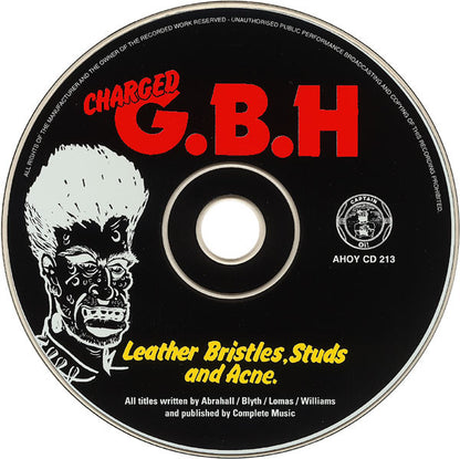 Charged G.B.H* : Leather, Bristles, Studs And Acne. (CD, Album, RE)