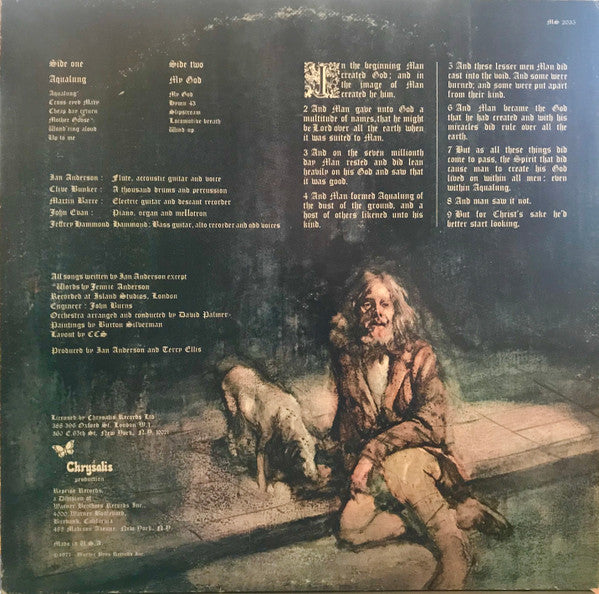 Jethro Tull : Aqualung (LP, Album, Gat)