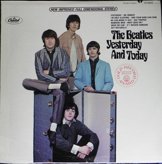 The Beatles : Yesterday And Today (LP, Album, Comp, RE, Win)