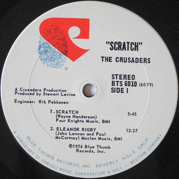 The Crusaders : Scratch (LP, Album)