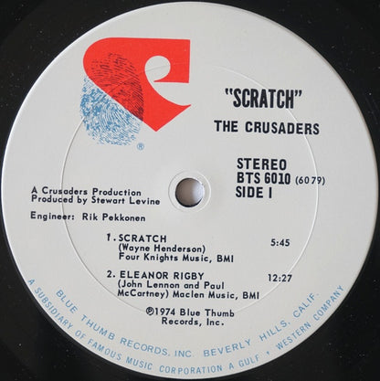 The Crusaders : Scratch (LP, Album)
