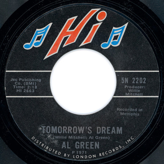 Al Green : Let's Stay Together (7", Single, Styrene)