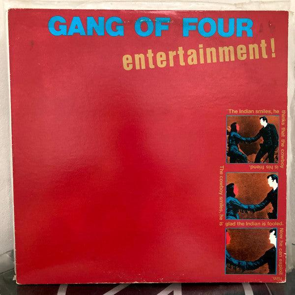 Gang Of Four : Entertainment! (LP, Album, Win)