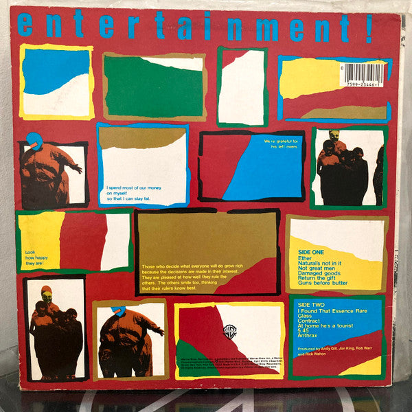 Gang Of Four : Entertainment! (LP, Album, Win)