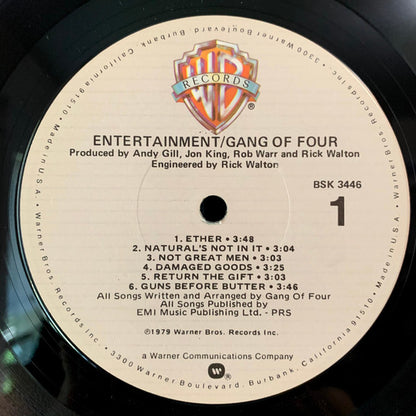 Gang Of Four : Entertainment! (LP, Album, Win)