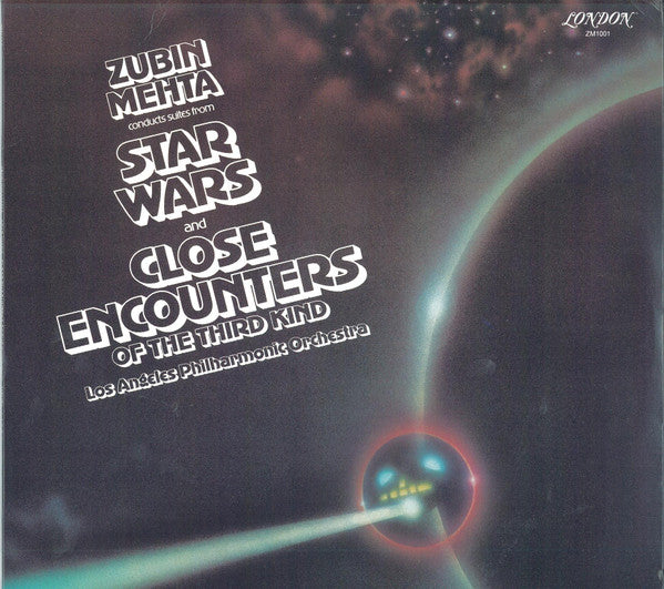 Zubin Mehta Conducts Los Angeles Philharmonic Orchestra : Suites From Star Wars And Close Encounters Of The Third Kind (LP, Club)