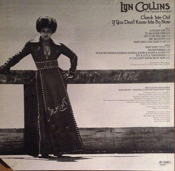 Lyn Collins : Check Me Out If You Don't Know Me By Now (LP, Album, Ter)